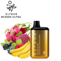 5000 ELFBAR ULTRA Дракон фрукт банан ягоди