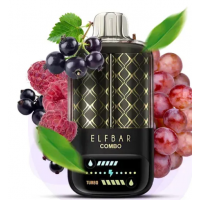 ELFBAR COMBO 25000 чорна смородина малина-виноград